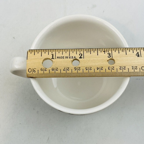 Nancy Calhoun Bella Roma 4 Cup & Saucer Set Lot Apples Cafe Classico Vintage - Picture 8 of 9